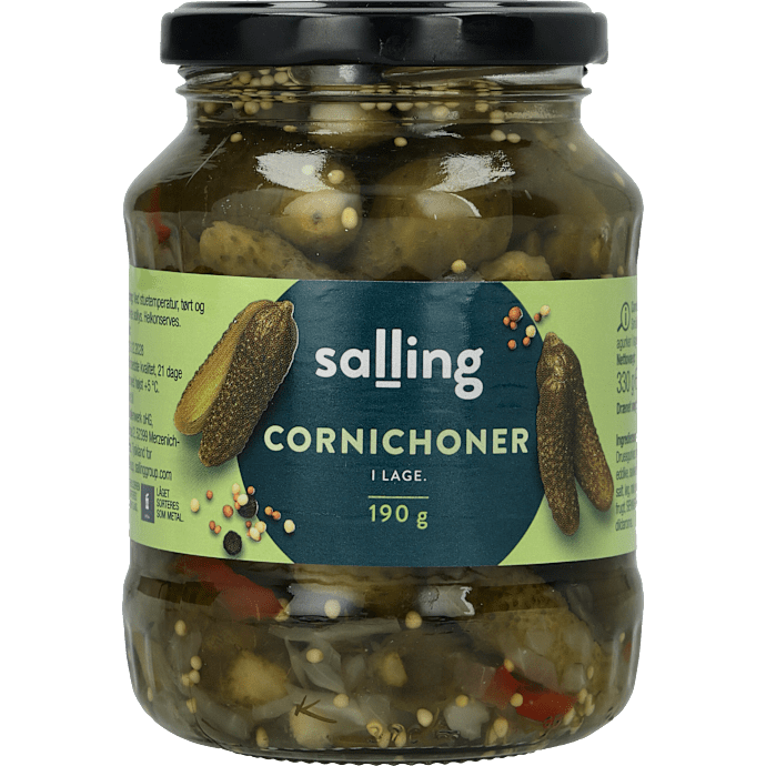Syltede cornichoner