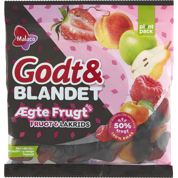 Ægte frugt slik
