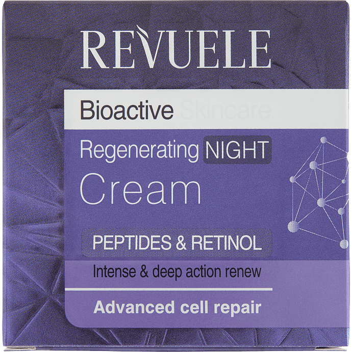 Natcreme m. peptider og retinol