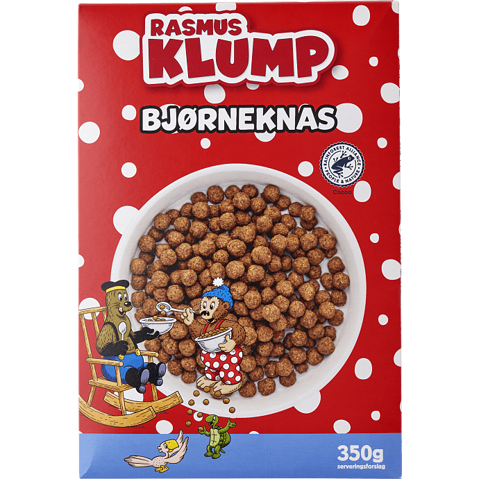 Bjørneknas m. kakaosmag
