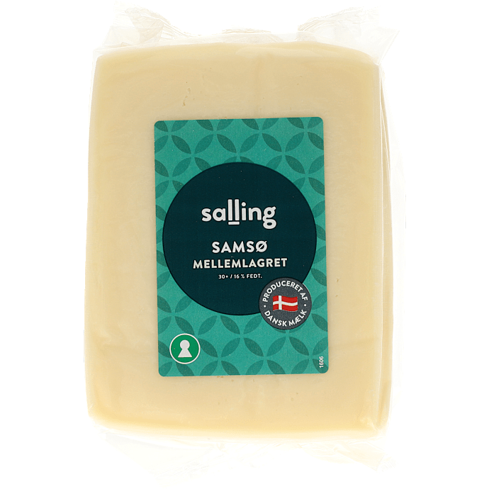 Samsøost mellemlagret 30+