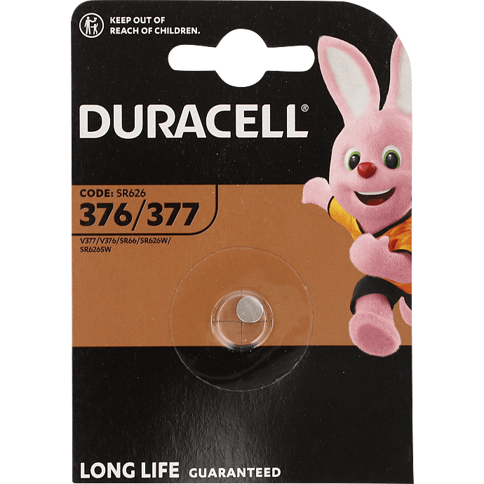 Duracell Sølvoxid SR626 376/377 batterier