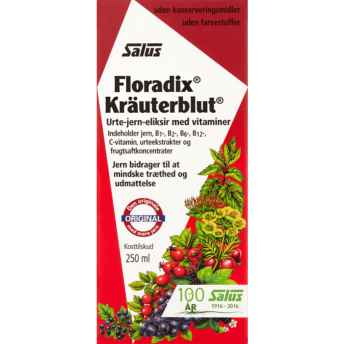 Flydende jern m. vitaminer