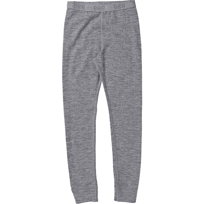 808 børne uld leggings str. 98/104 - grå