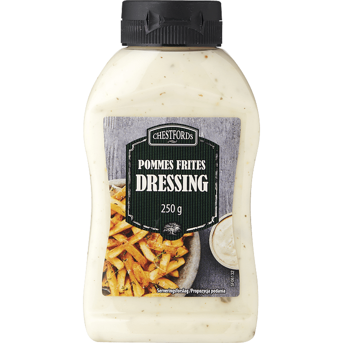 Pommes frites dressing