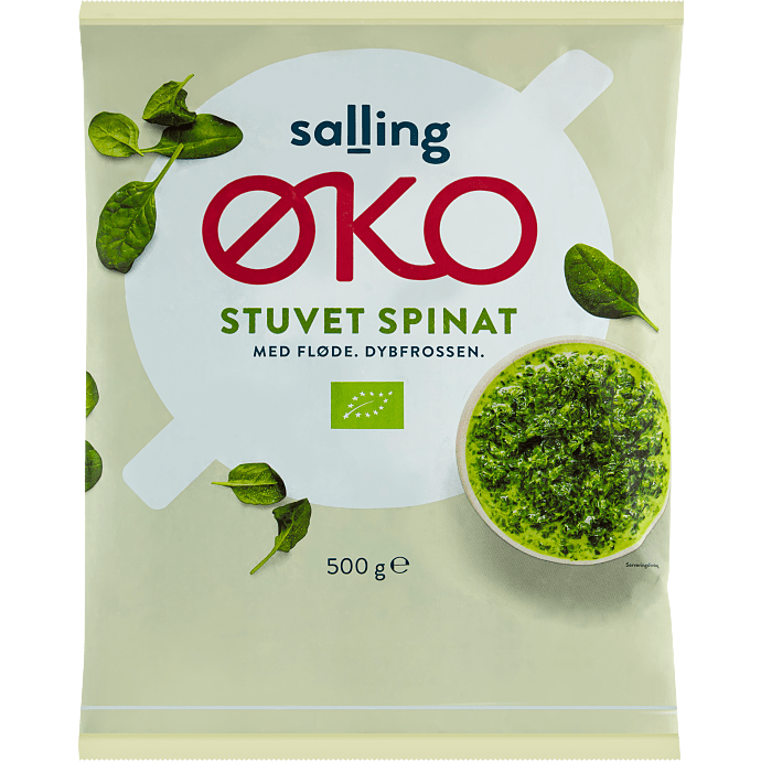 Stuvet spinat øko