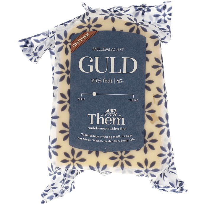 Skæreost mellemlagret 45%