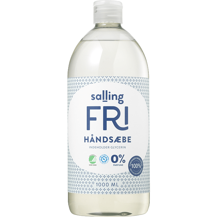 Håndsæbe parfumefri refill