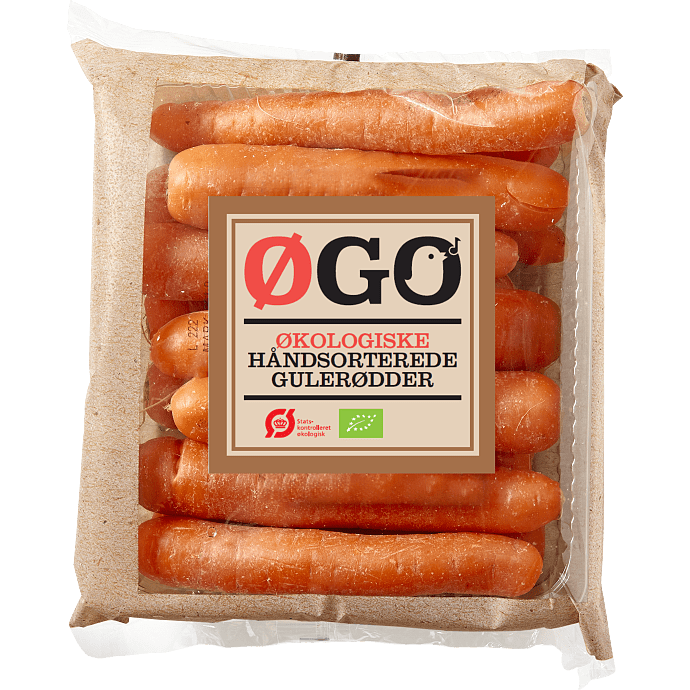 Gulerødder håndsorterede øko
