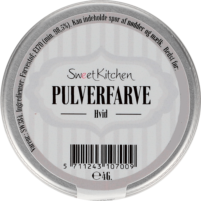 Pulverfarve hvid