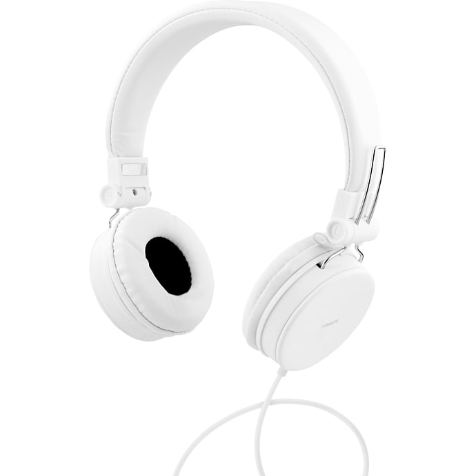 STREETZ H300 on-ear høretelefoner - hvid