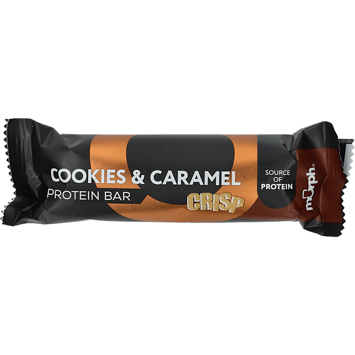 Proteinbar m. cookiesmag og karamel