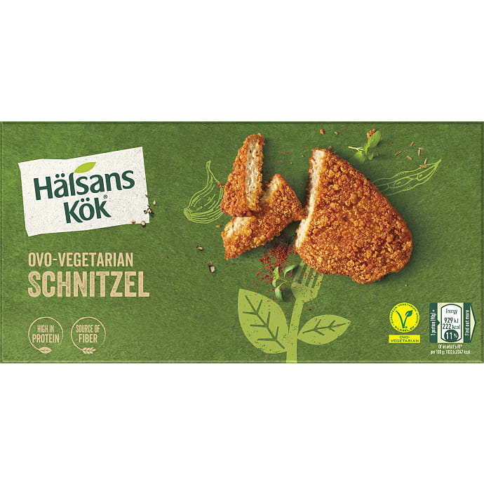 Plantebaseret schnitzel vegetarisk