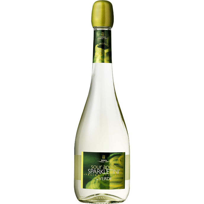 Sour Apple Sparkletini