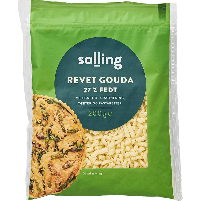 Revet gouda 27% fedt