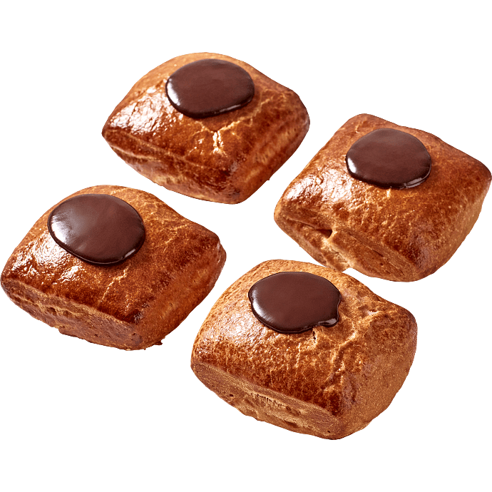 Gammeldags fastelavnsboller m. creme 4 stk.