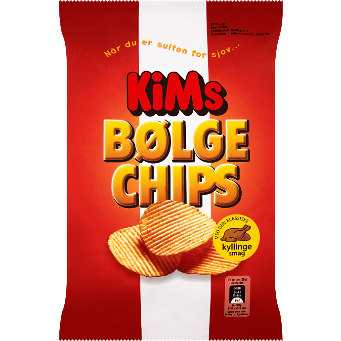 Chips m. kyllingesmag