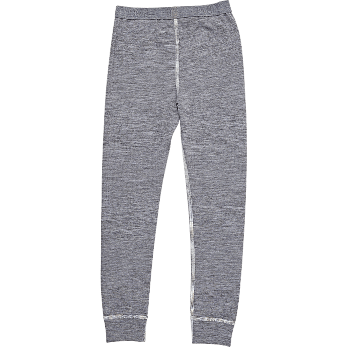 808 børne uld leggings str. 110/116 - grå
