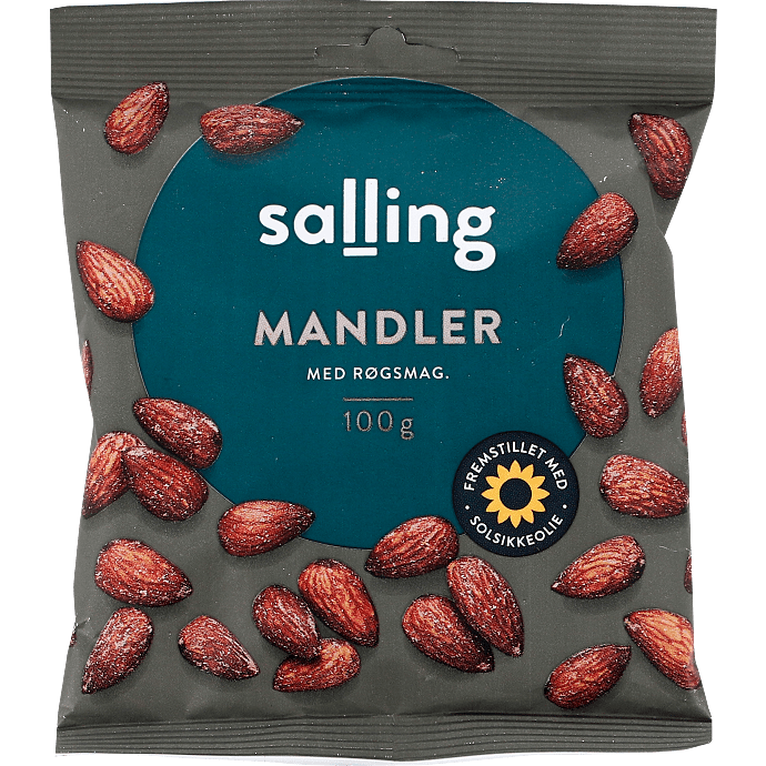 Røgede mandler