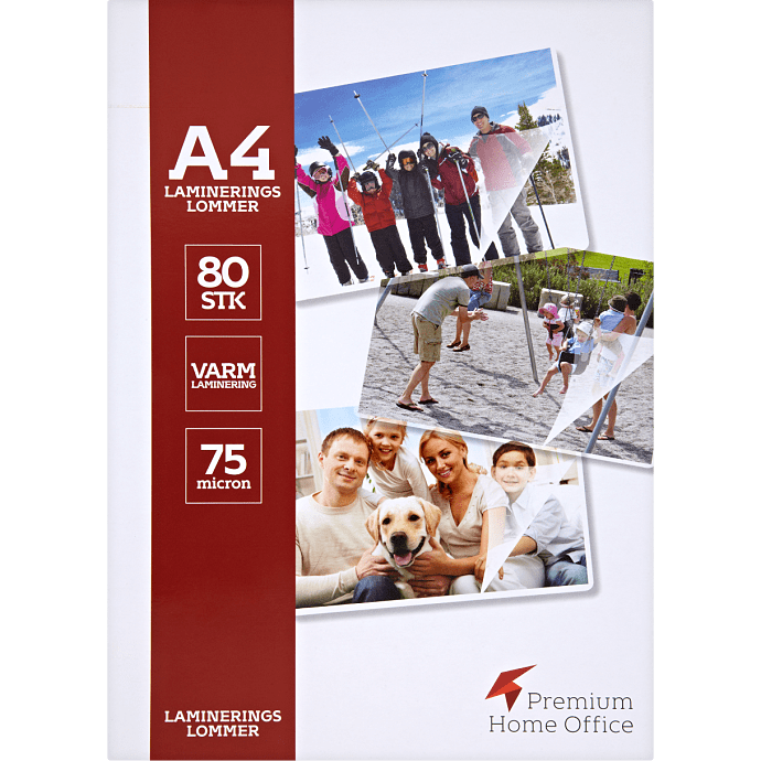 Lamineringslommer A4 80 stk