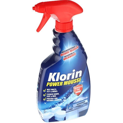 Fjerne Gronske Med Klorin