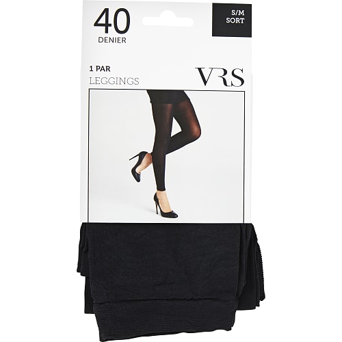 VRS dame termo leggings str. S/M - sort