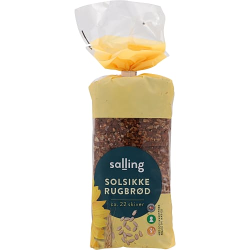 Solsikkerugbrød | Bestil hos BilkaToGo