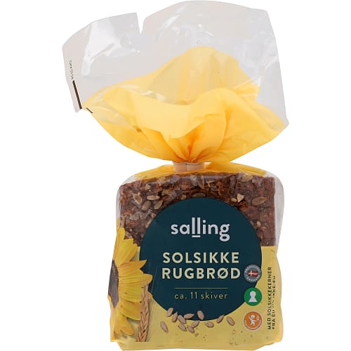 Solsikkerugbrød | Bestil hos BilkaToGo