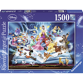 Disney's magiske eventyrbog puslespil - 1500 brikker