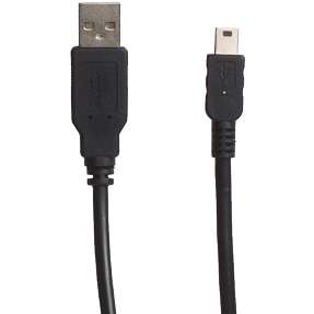 SINOX ONE SOC4012 USB-A til USB-mini - sort | Køb på