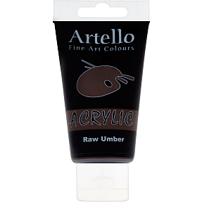 Artello akrylmaling 75 ml - Raw Umber