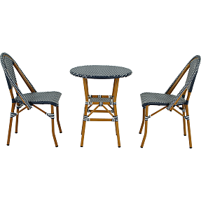 Corlu cafesæt - blå