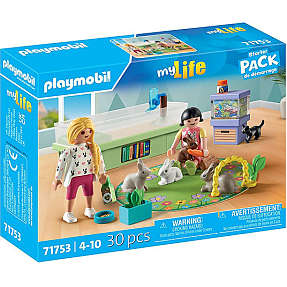 Playmobil kanin familie 71753 30 dele