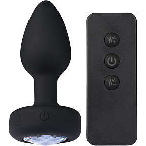 Sinful Jewel vibrerende butt plug small