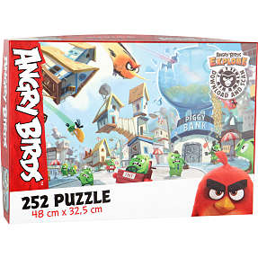 Angry Birds puslespil 252 brikker