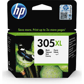 HP 305XL High Yield Black Original Ink printerblæk