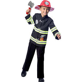 Brandmand kostume - str. 116 cm