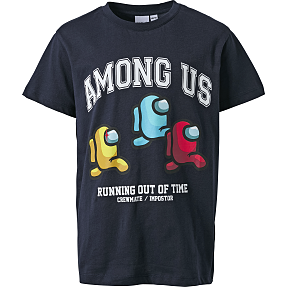 Among Us T-shirt str. 122/128 - blå