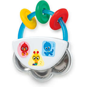 Baby Einstein musiklegetøj - tambourine og rangle