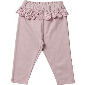VRS baby leggings str. 62 - gammelrosa