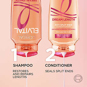 Shampoo m. keratin m. pumpe