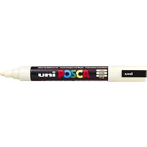 Posca PC5M vandbaseret tusch - elfenben