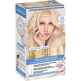 Permanent hårfarve 01 Ultra-light Natural Blonde m. ceramid og kollagen