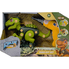 Action Zone diy dinosaur - flere varianter - assorteret