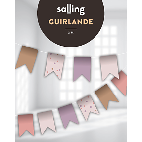 Guirlande pink 3 m