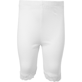 VRS børne shorts str. 110/116 - hvid