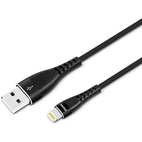 Philips Lightning kabel 2 meter - sort | Køb på føtex.dk!