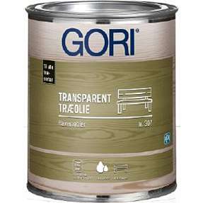 Gori 307 transparent træolie 0,75 liter - teak