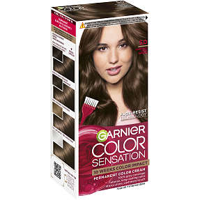 Permanent hårfarve 5.0 Light Brown m. roseolie