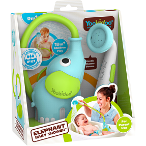Yookidoo Shower bath Elephant toy with water pump for maximum bathing fun (cheeses